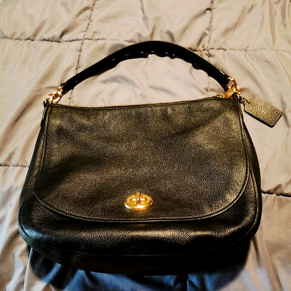Coach black purse